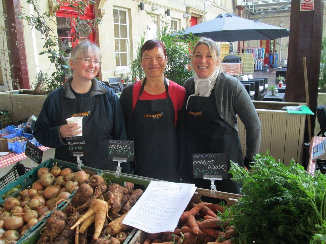 The Community Farm at Bath Farmer’s Market