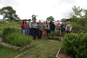 Somer Valley Rediscovered visited us to learn about organic growing